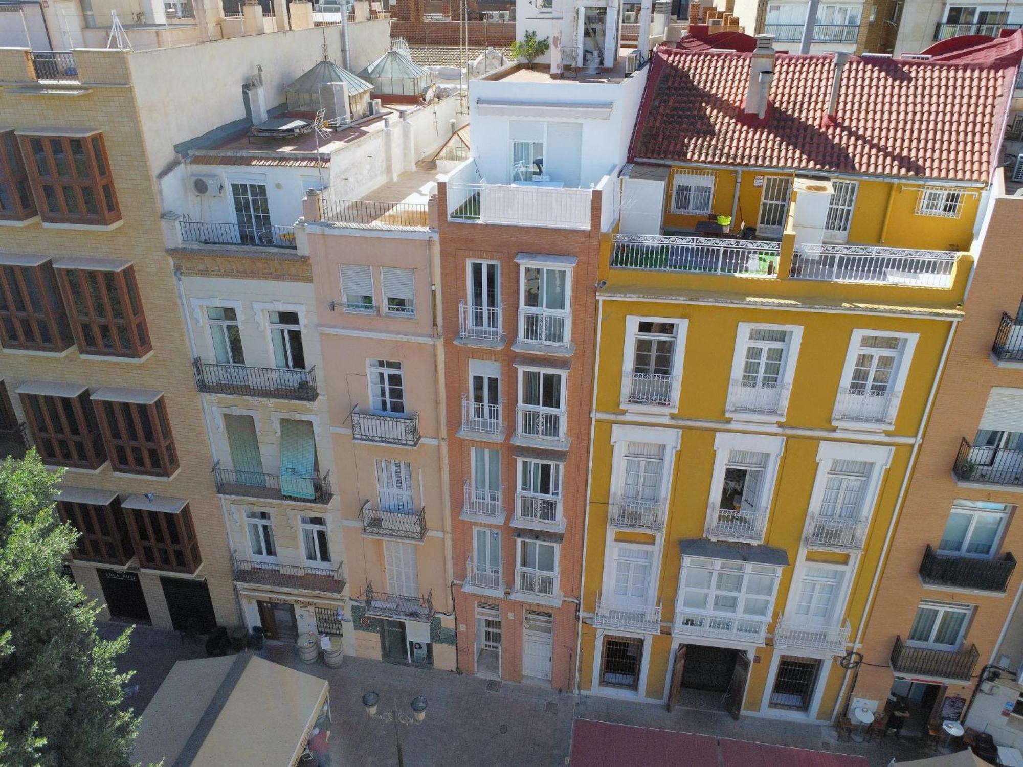 Atico A Cartagena Centro Historico Parking公寓 外观 照片
