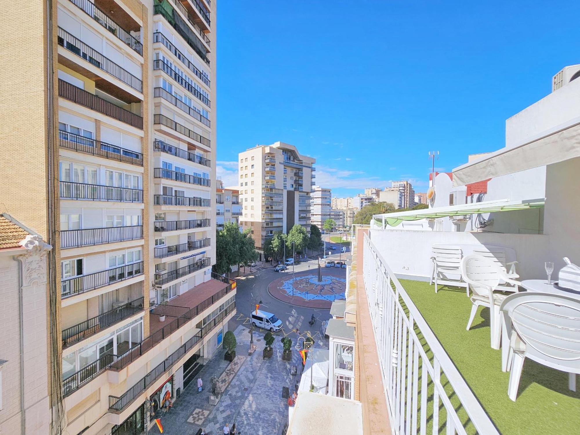 Atico A Cartagena Centro Historico Parking公寓 外观 照片