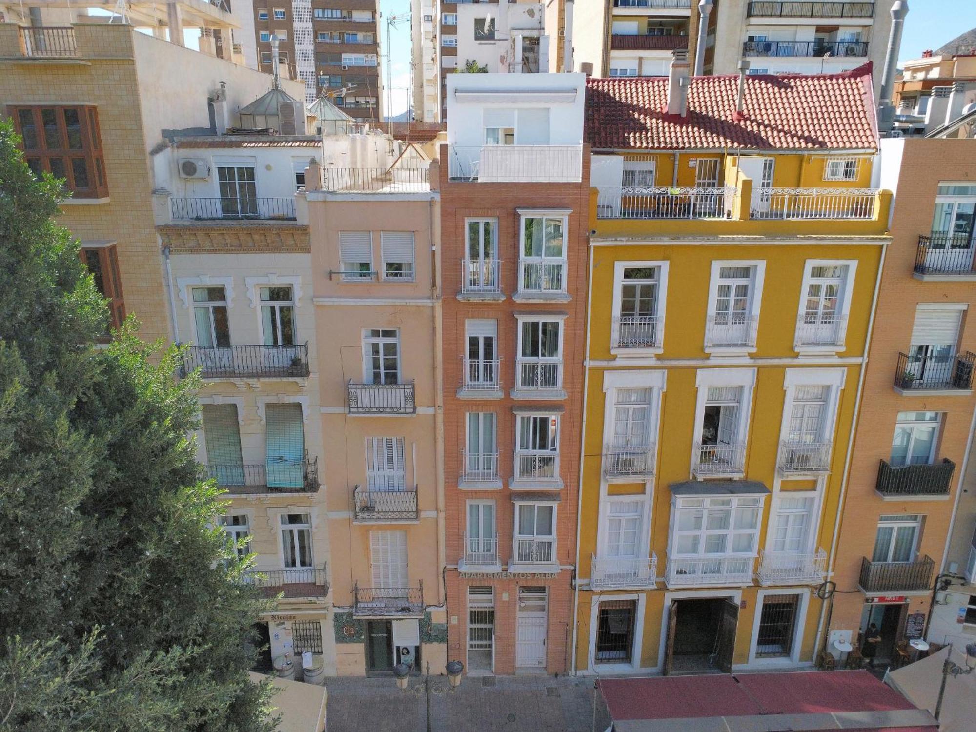 Atico A Cartagena Centro Historico Parking公寓 外观 照片
